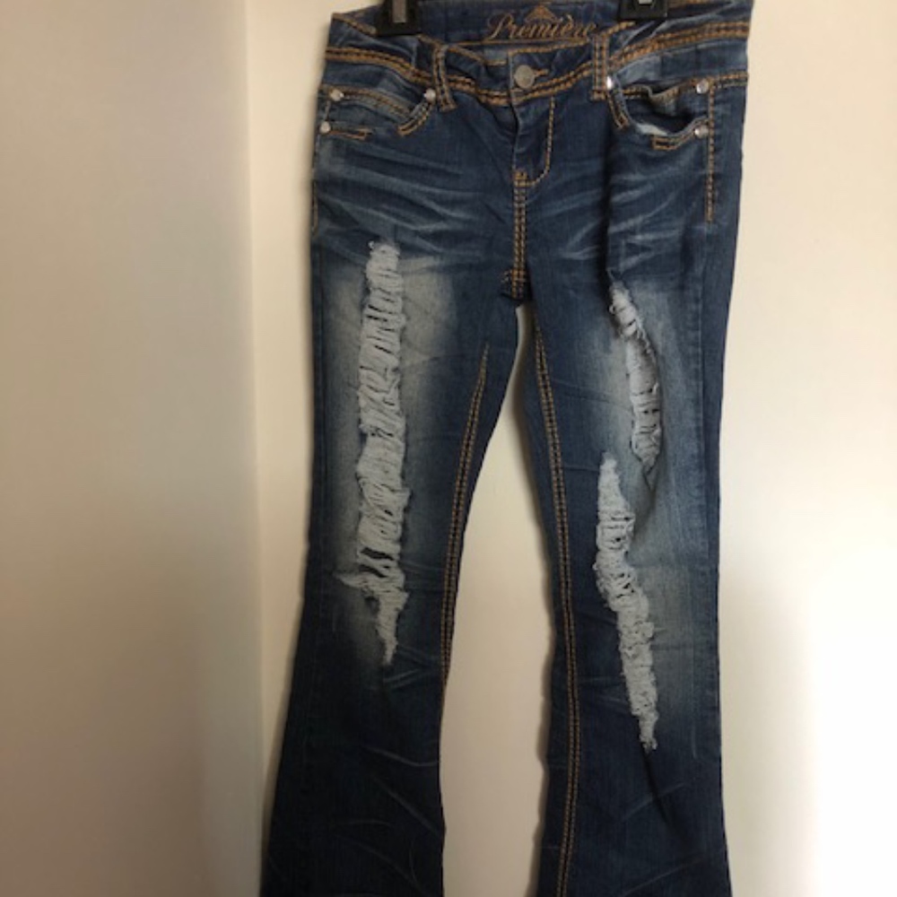 Premier Distressed Jeans